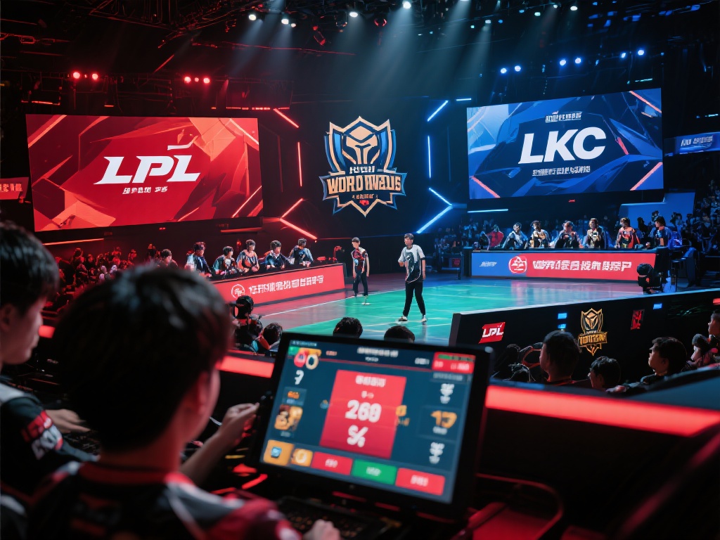 英雄联盟赛事以其激烈的对抗性和高度的观赏性著称，全