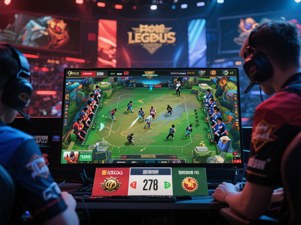 在英雄联盟的比赛中，局势瞬息万变。一支队伍可能在前