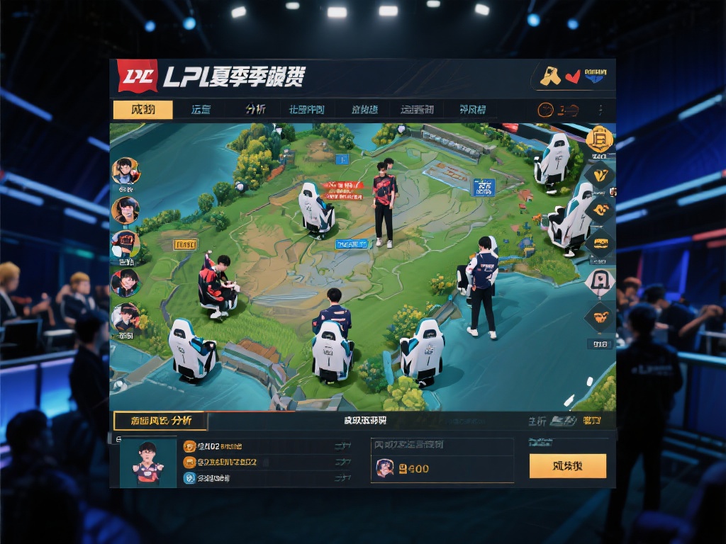 以2022年LPL夏季赛为例，某场比赛中一支队伍因