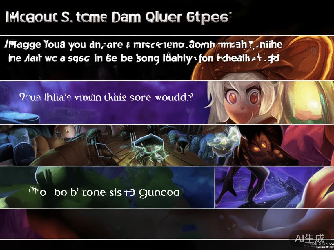 这种玩法通过模拟英雄背景或者设定趣味的情景题，激发